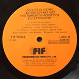 Jocy de Oliveira : Estórias Para Voz, Instrumentos Acústicos e Eletrônicos (LP, Album)