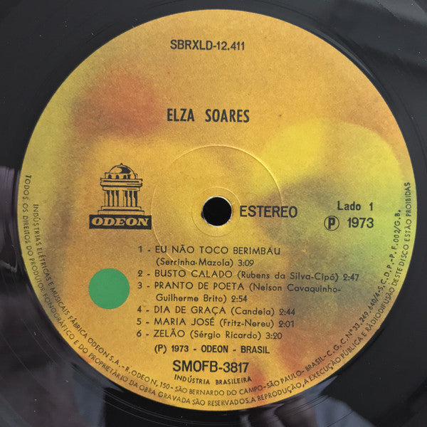 Elza Soares : Elza Soares (LP, Album)