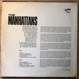 The Manhattans* : Doing Their Best Things (LP, Comp, Whi)