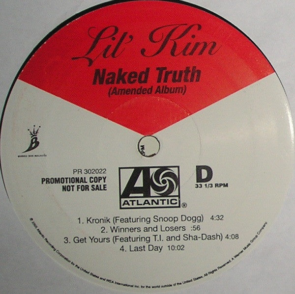 Lil' Kim : The Naked Truth (Amended Version) (2xLP, Album, Promo, Cle)