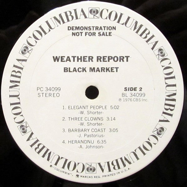 Weather Report : Black Market (LP, Album, Promo)