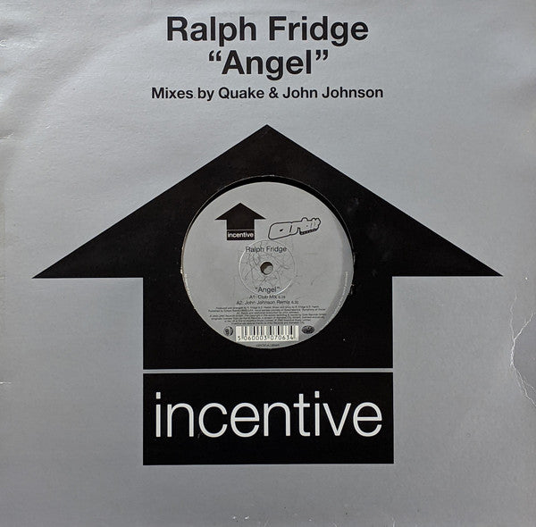 Ralph Fridge : Angel (Mixes By Quake & John Johnson) (12")