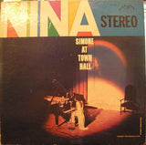 Nina Simone : Nina Simone At Town Hall (LP, Album)