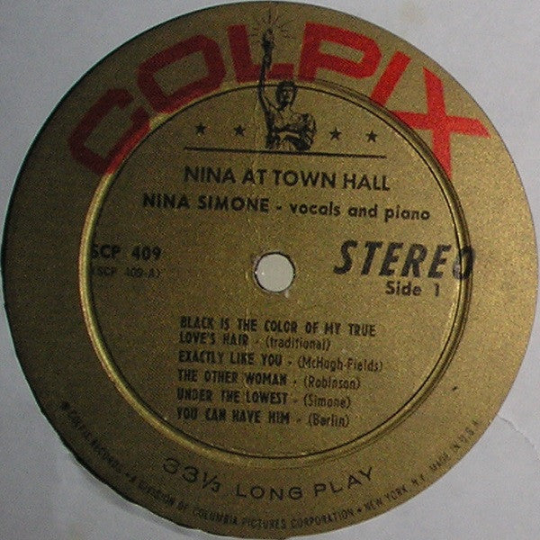 Nina Simone : Nina Simone At Town Hall (LP, Album)