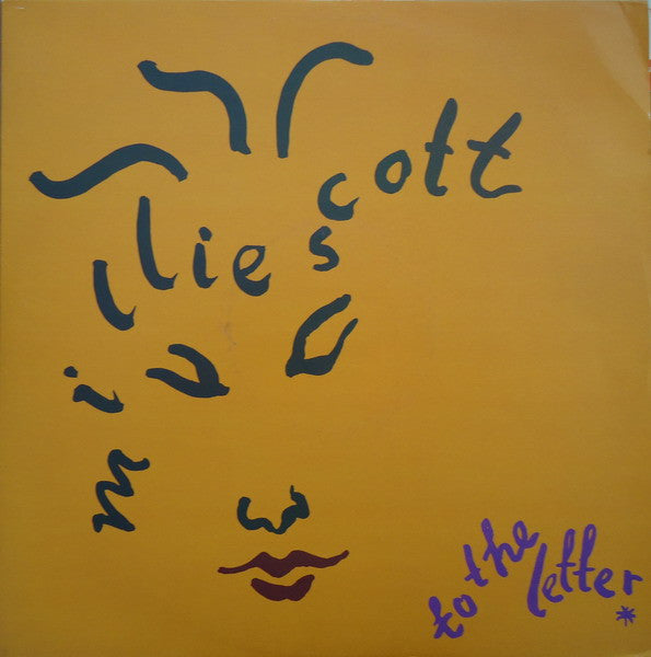 Millie Scott : To The Letter (12")