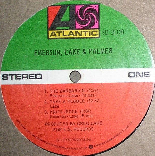 Emerson Lake & Palmer* : Emerson Lake & Palmer (LP, Album, RE, PR )