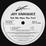 Joy Enriquez : Tell Me How You Feel (12", Promo)
