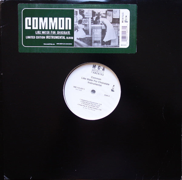 Common : Like Water For Chocolate (Instrumental) (2xLP, Album)