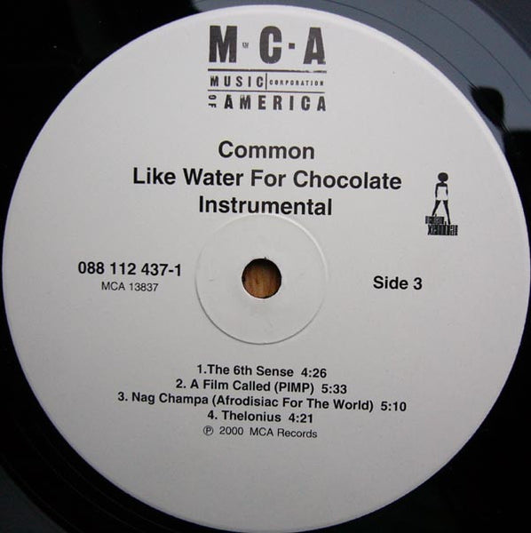 Common : Like Water For Chocolate (Instrumental) (2xLP, Album)