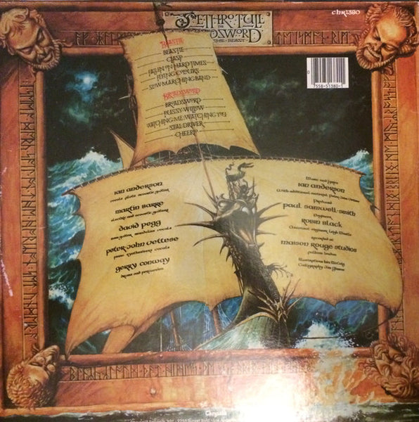 Jethro Tull : The Broadsword And The Beast (LP, Album, Ter)