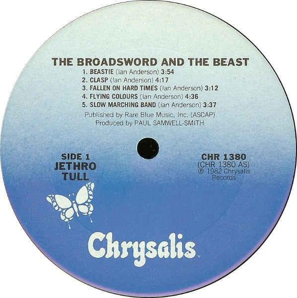 Jethro Tull : The Broadsword And The Beast (LP, Album, Ter)