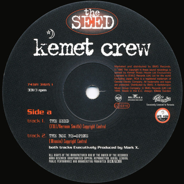Kemet Crew : The Seed (12")