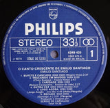 Emilio Santiago : O Canto Crescente De Emilio Santiago (LP, Album)