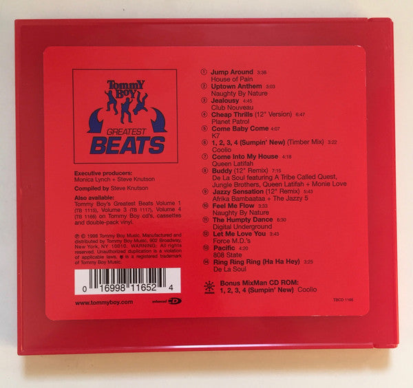 Various : Tommy Boy's Greatest Beats 1981 - 1996 (5xCD + Box, Comp)