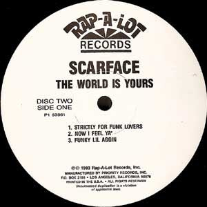 Scarface (3) : The World Is Yours (2xLP, Album)