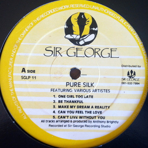 Various : Pure Silk (LP, Comp)