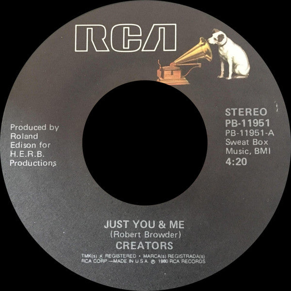 Creators (4) : Just You & Me (7")