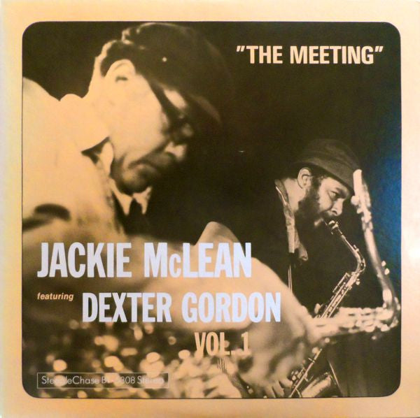 Jackie McLean Featuring Dexter Gordon : The Meeting Vol. 1 (LP, Album, RE)
