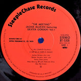 Jackie McLean Featuring Dexter Gordon : The Meeting Vol. 1 (LP, Album, RE)
