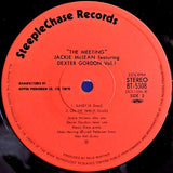 Jackie McLean Featuring Dexter Gordon : The Meeting Vol. 1 (LP, Album, RE)