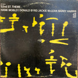 Hank Mobley / Donald Byrd / Jackie McLean / Barry Harris (2) : 52nd St. Theme (LP, Album, Mono, RE)