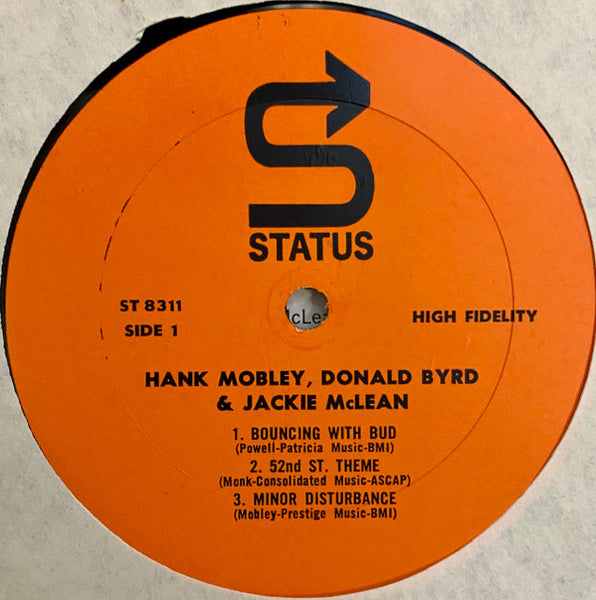 Hank Mobley / Donald Byrd / Jackie McLean / Barry Harris (2) : 52nd St. Theme (LP, Album, Mono, RE)