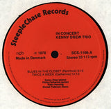 Kenny Drew, Niels-Henning Ørsted Pedersen, Philip Catherine : In Concert (LP, Album)