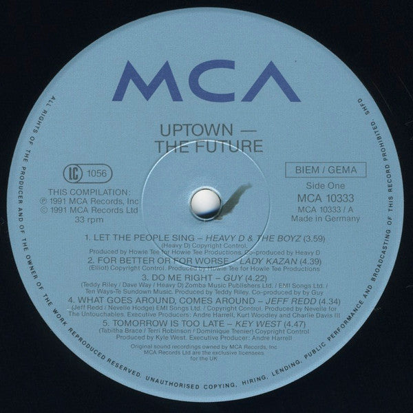 Various : Uptown The Future (LP, Album, Comp)