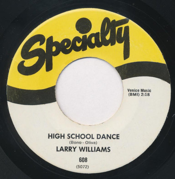 Larry Williams (3) : Short Fat Fannie (7", Single)