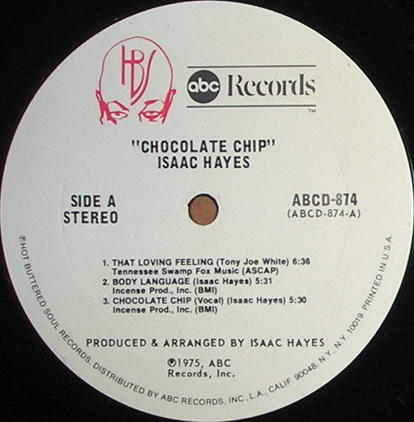 Isaac Hayes : Chocolate Chip (LP, Album, Gat)
