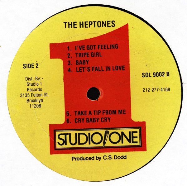 The Heptones : The Heptones (LP, Album, MP, RE)
