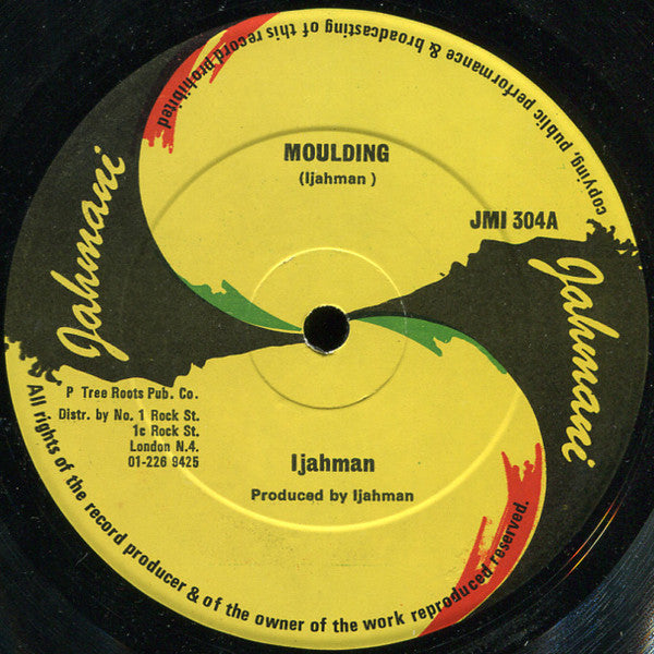Ijahman Levi / His Majesterian : Moulding / Jah Is Coming Again (12")