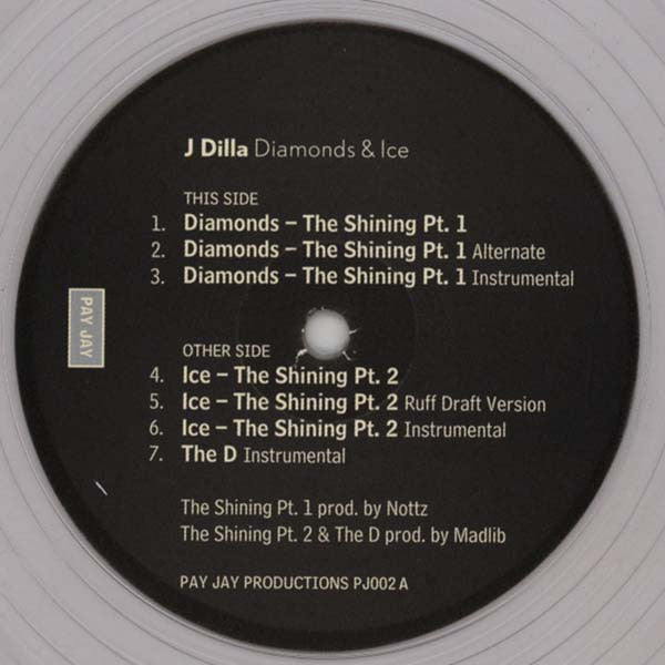 J Dilla : Diamonds & Ice (12", Cle)