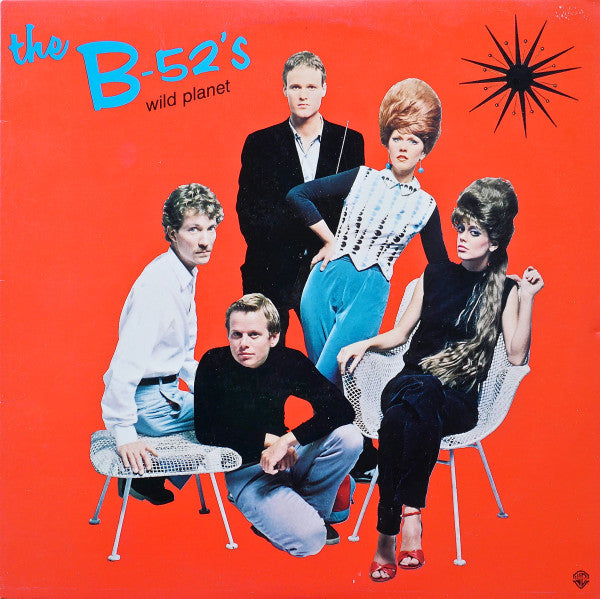 The B-52's : Wild  Planet (LP, Album, Jac)