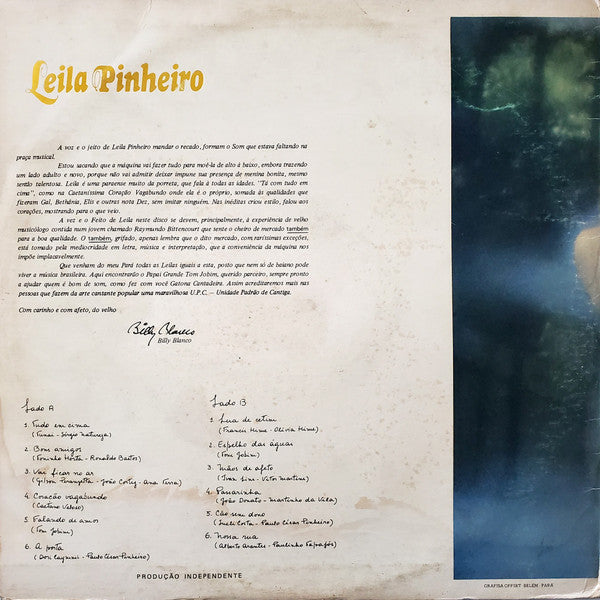 Leila Pinheiro : Leila Pinheiro (LP, Album)