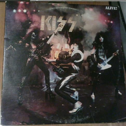 Kiss : Alive! (2xLP, Album, Club, RE, Pit)
