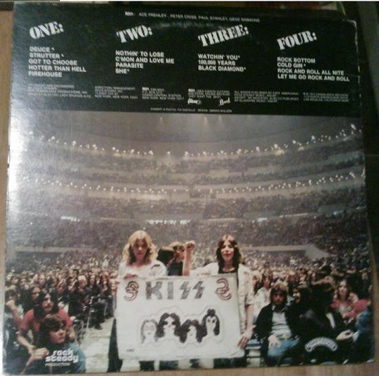 Kiss : Alive! (2xLP, Album, Club, RE, Pit)