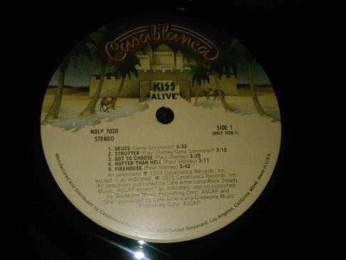 Kiss : Alive! (2xLP, Album, Club, RE, Pit)