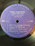Toney Fountaine : Just For You (LP, Album)