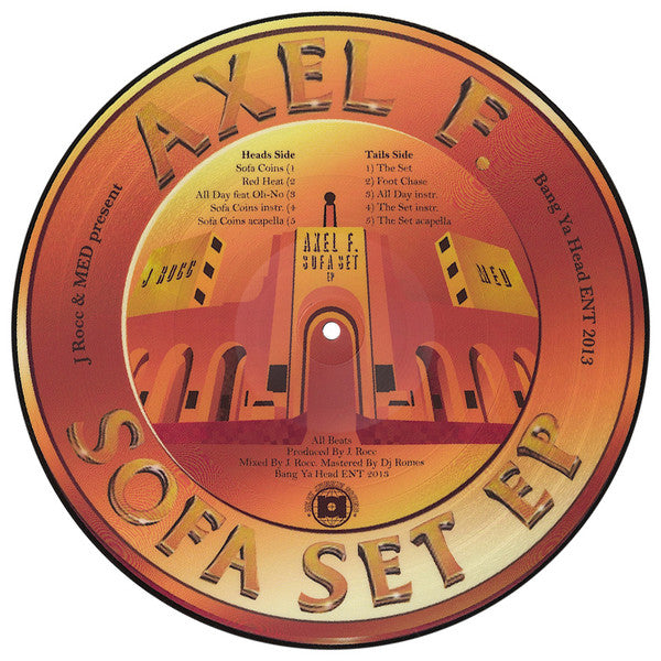 Axel F. (4) : Sofa Set EP (12", EP, Pic)