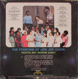 Fountain Of Life Joy Choir Featuring  Marvin Yancy : The Fountain Of Life Joy Choir Volume 1 (LP, Album, RE)