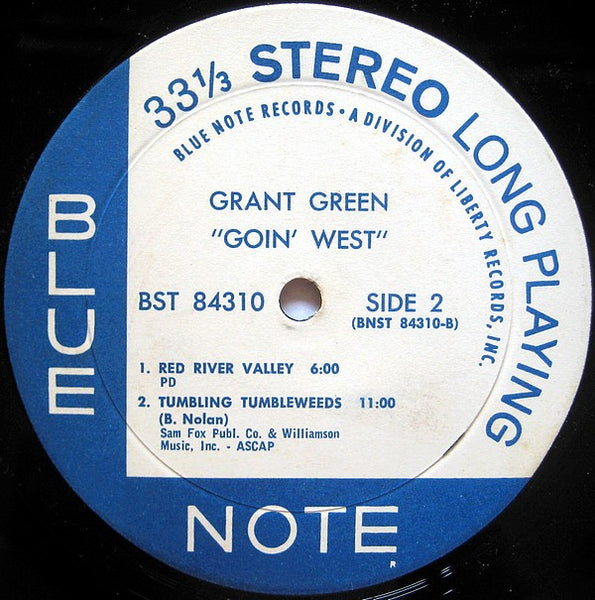 Grant Green : Goin' West (LP, Album)