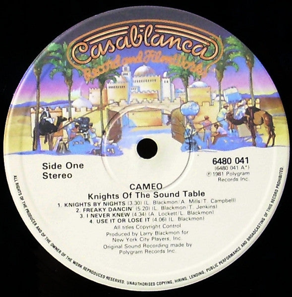 Cameo : Knights Of The Sound Table (LP, Album)