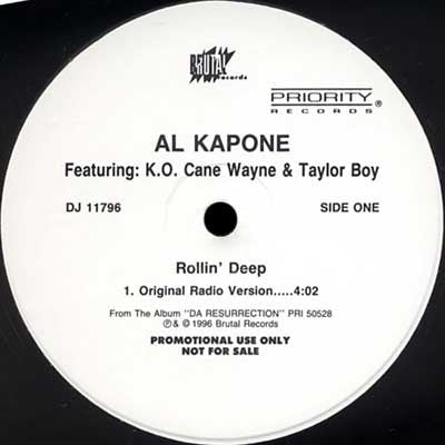 Al Kapone : Rollin' Deep (12")