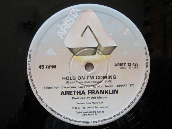 Aretha Franklin & George Benson : Love All The Hurt Away (12", Single)
