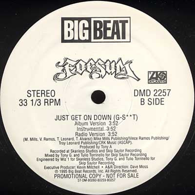 Foesum : Lil Somethin' Somethin' / Just Get on Down (G-Shit) (12", Promo)