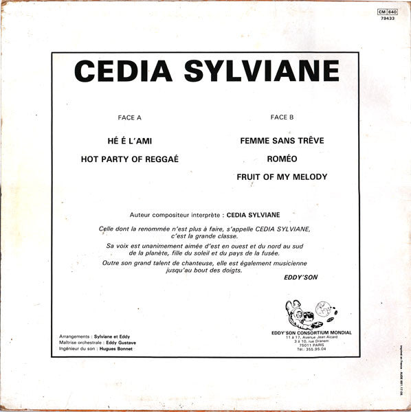 Sylviane Cédia : Hé ! L'Ami (LP, Album)