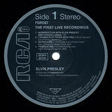 Elvis Presley : The First Live Recordings  (LP, Album)