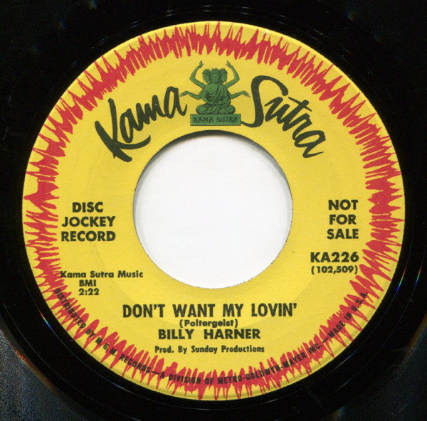 Billy Harner : Sally Sayin' Somethin' (7", Promo)