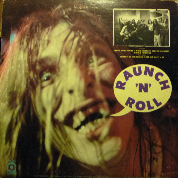 Black Oak Arkansas : Raunch 'N' Roll Live (LP, Album, PR,)